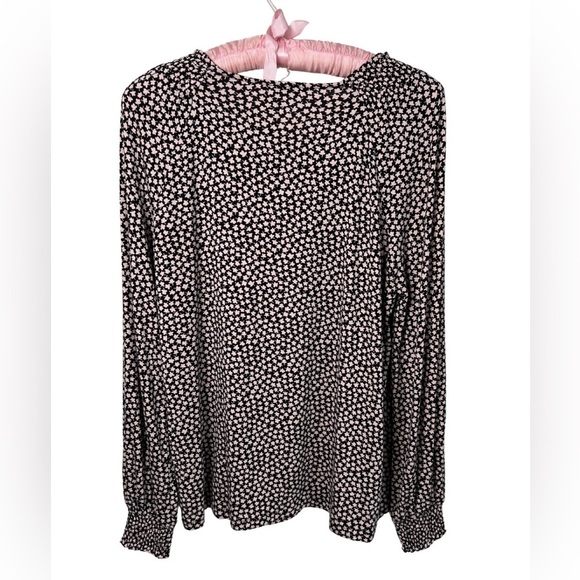 Boden Milkshake Petals Vicky Long Sleeve Smocked Blouse Size Size 6 - Picture 3 of 7